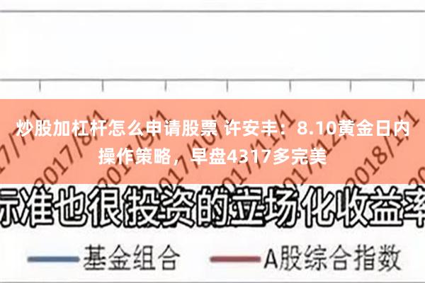 炒股加杠杆怎么申请股票 许安丰：8.10黄金日内操作策略，早盘4317多完美