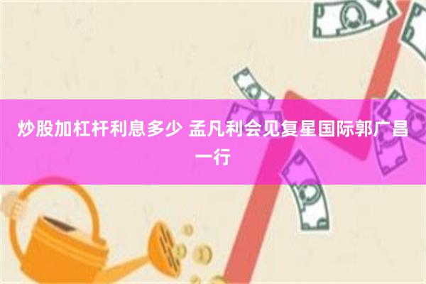 炒股加杠杆利息多少 孟凡利会见复星国际郭广昌一行