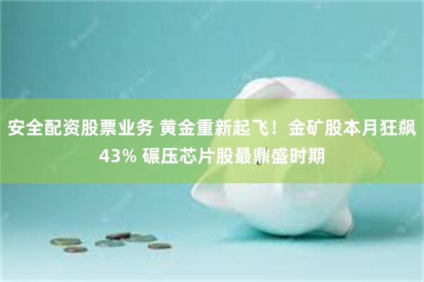 安全配资股票业务 黄金重新起飞！金矿股本月狂飙43% 碾压芯片股最鼎盛时期